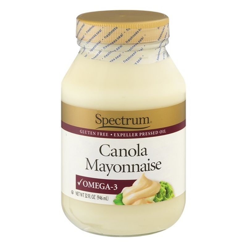 Spectrum Mayonnaise, Canola (32 oz) from Rainbow Grocery Instacart