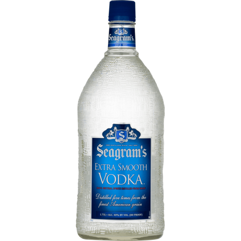 Seagram's Vodka Extra Smooth (1.75 L) Instacart