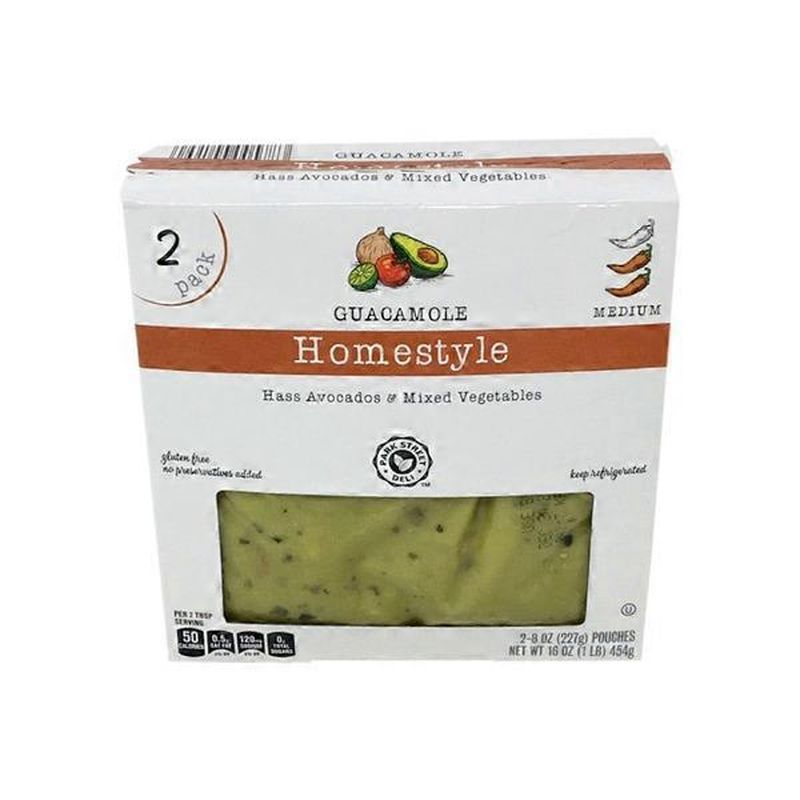 Park Street Deli Medium Homestyle Guacamole Hass Avocados & Mixed