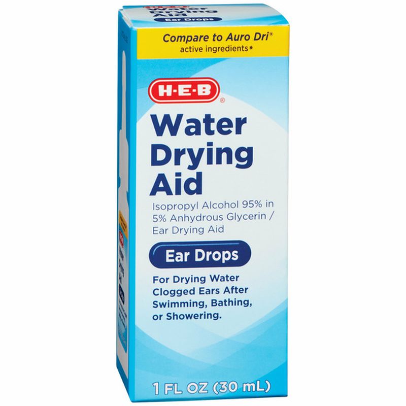 H-E-B Water Drying Aid Ear Drops