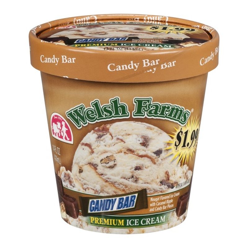 Welsh Farms Premium Ice Cream Candy Bar (14 fl oz) Instacart
