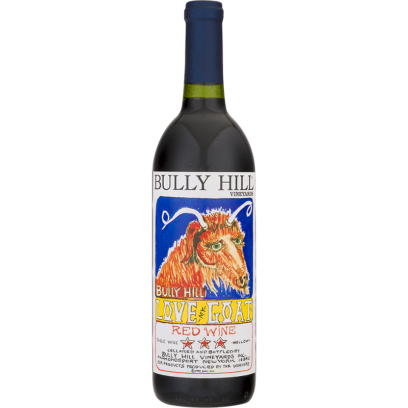Bully Hill Red Wine, Love My Goat (750 ml) Instacart