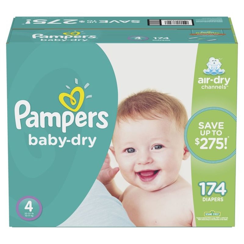 pampers 4 diapers