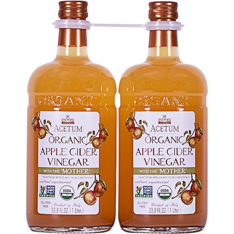 Acetum Organic Apple Cider Vinegar Bottles (1 L) from Costco Instacart