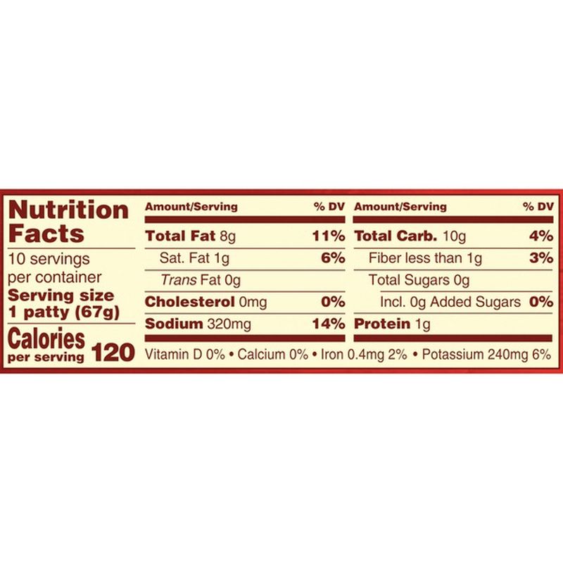 OreIda Golden Hash Brown Patties (22.5 oz) from HEB Instacart