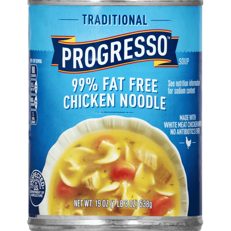 Progresso Soup, Chicken Noodle, Traditional (19 Oz) - Instacart