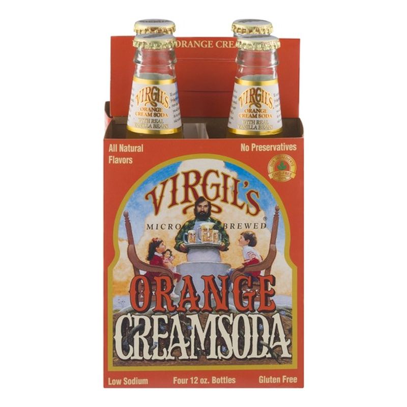 Virgil's Cream Soda Orange (12 oz) Instacart