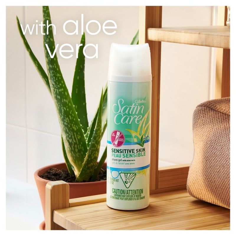 Satin Care Sensitive Skin Shave Gel for Women
