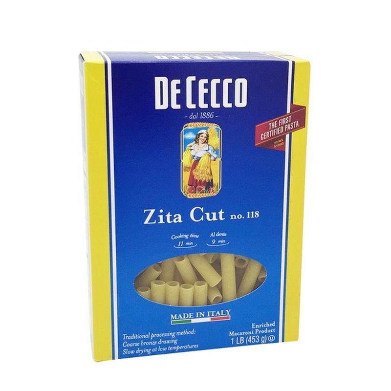 De Cecco Zita Cut, No. 118 (16 oz) Instacart