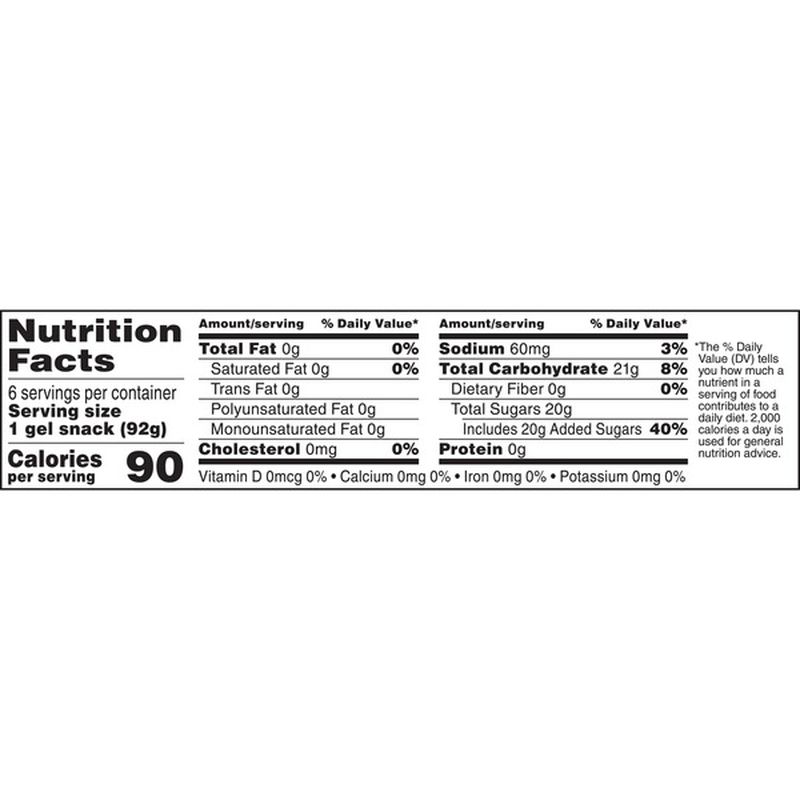 Snack Pack Gels Orange Fanta (19.5 oz) from Safeway Instacart