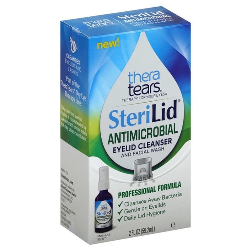 Thera Tears SteriLid Antimicrobial Eyelid Cleanser and Facial Wash (2