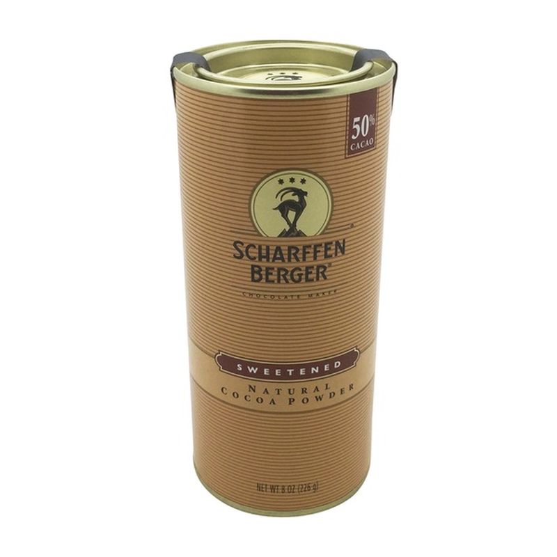 Scharffen Berger Cocoa Powder, Natural, Sweetened (8 oz) Instacart