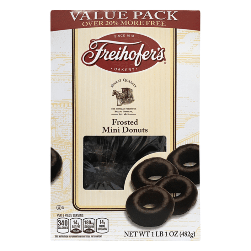 Freihofer's Frosted Mini Donuts (17 oz) - Instacart