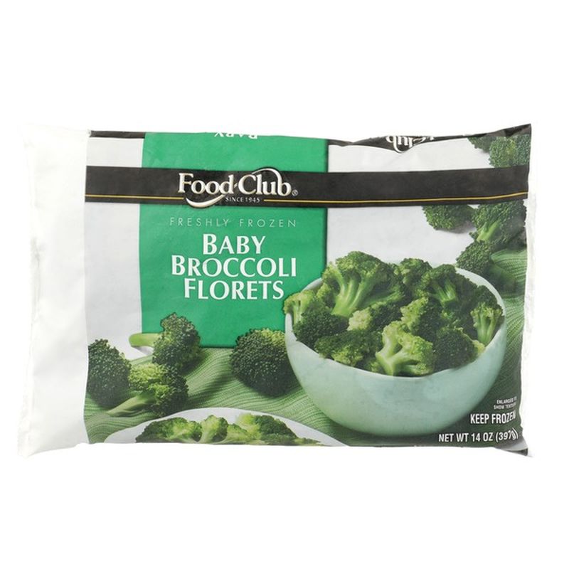 Food Club Freshly Frozen Baby Broccoli Florets (14 oz) Instacart
