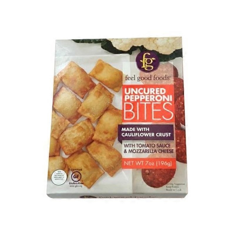 Feel Good Foods Snack Bites, Uncured Pepperoni (7 oz) Delivery or