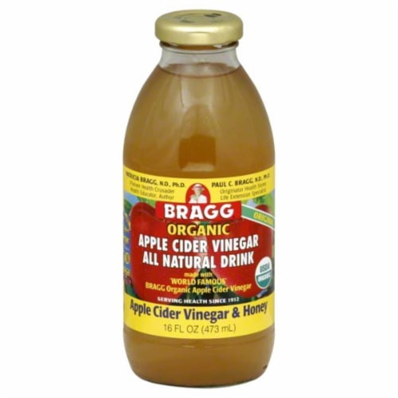 Bragg Apple Cider Vinegar, Organic, Honey & Green Tea (16