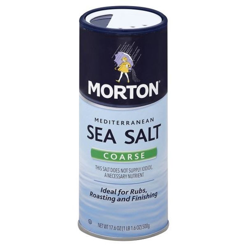 Morton Sea Salt, Coarse, Bottle