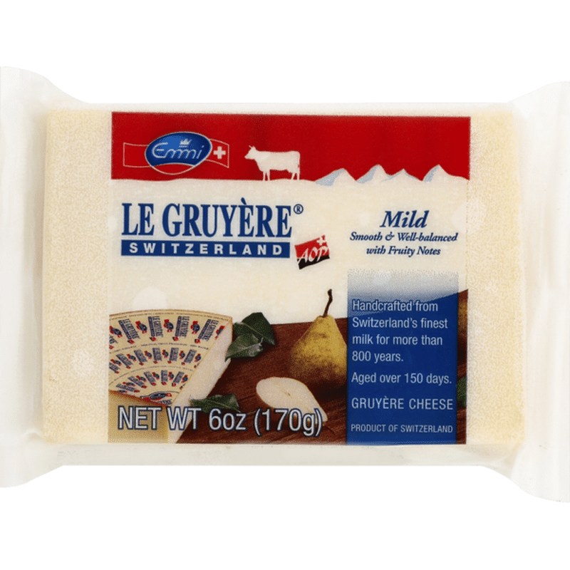 Emmi Gruyere Cheese (6 oz) Instacart