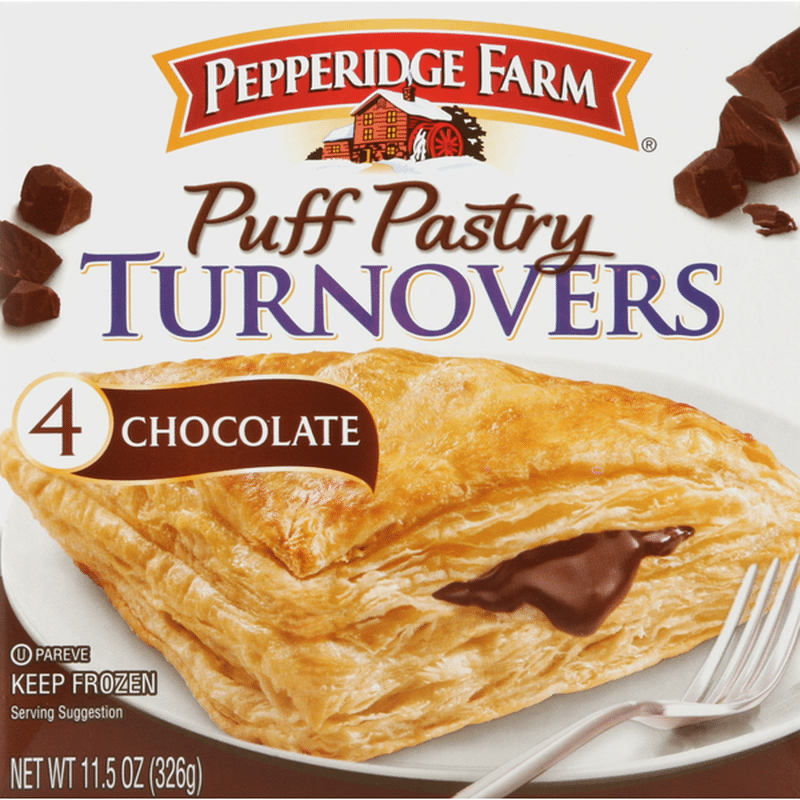 Pepperidge Farm Turnovers, Puff Pastry, Chocolate (4 each) Instacart