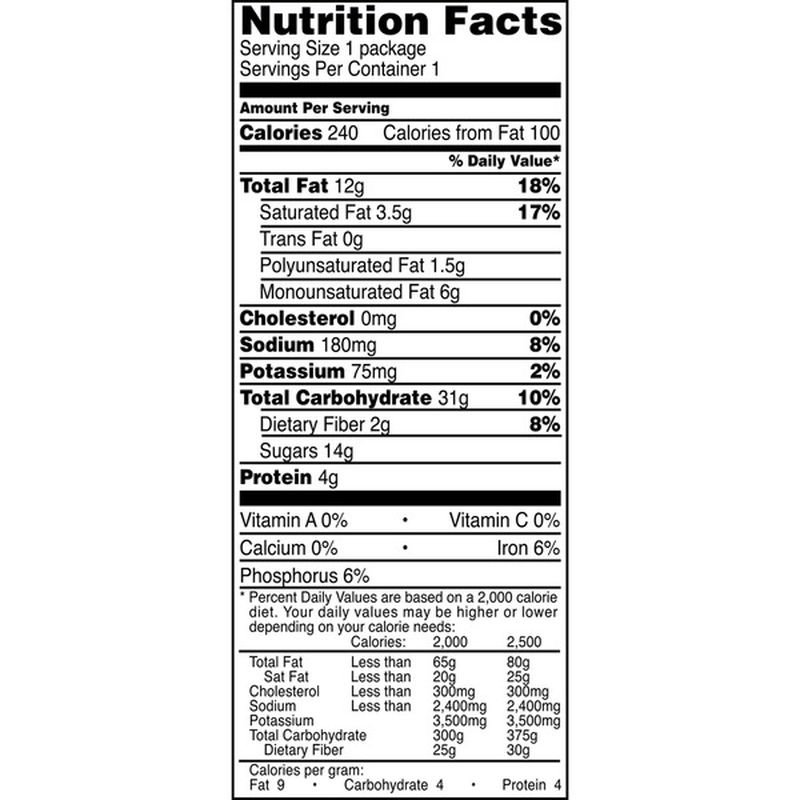 Grandma's Peanut Butter Mini Sandwich Cremes Cookies (48.4 g) Instacart