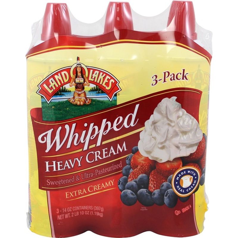 Land O Lakes Heavy Cream, Whipped, Extra Creamy (14 oz) Delivery or