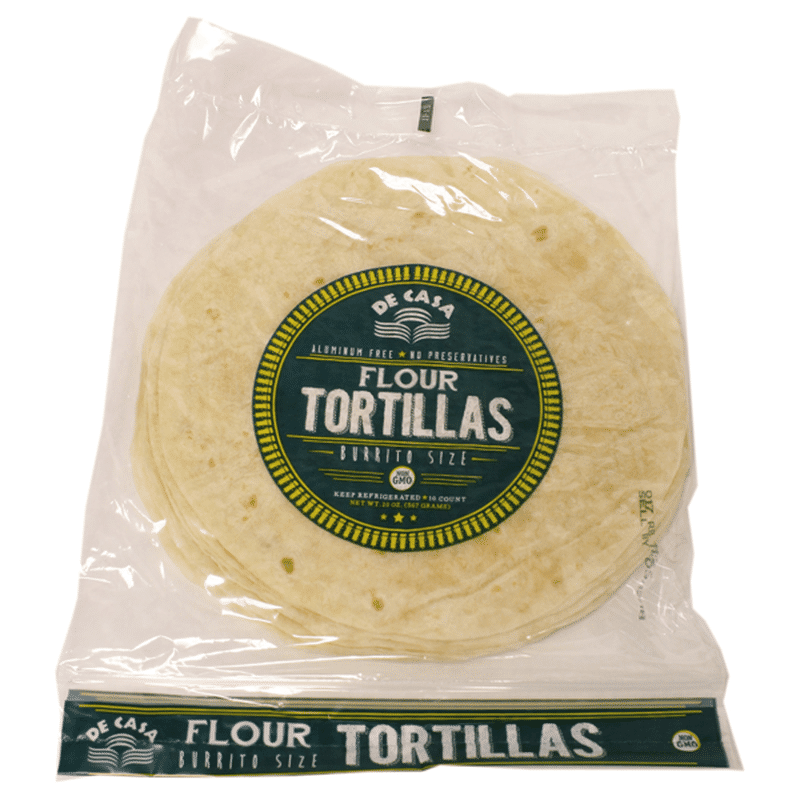 De Casa Fine Foods Flour Tortillas