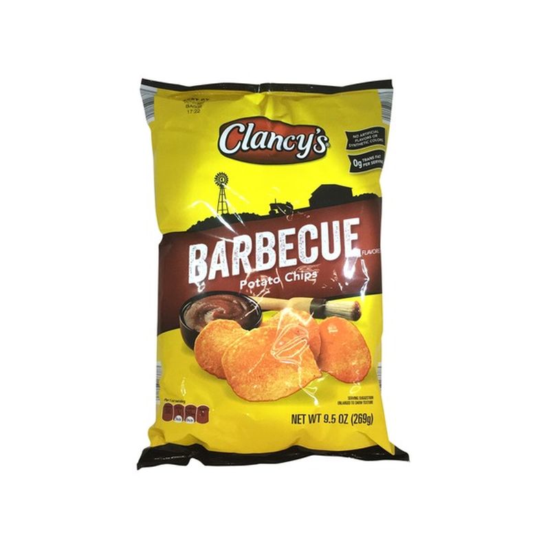 Clancy's Barbecue Potato Chips (9.5 oz) Instacart
