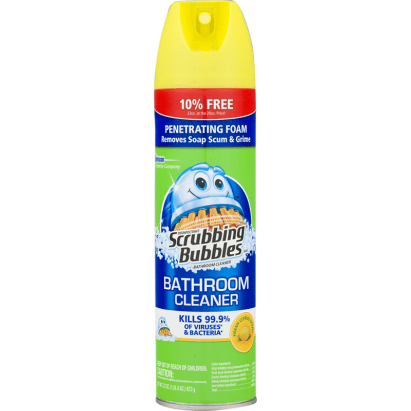 Scrubbing Bubbles Scrubbling Bubbles Bathroom Cleaner Fresh Citrus 22 Scrubbing Bubbles Scrubbling Bubbles Bathroom Cleaner Fresh Citrus 22