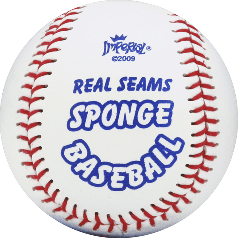 Imperial Sponge Baseball, Real Seams (1 each) Instacart