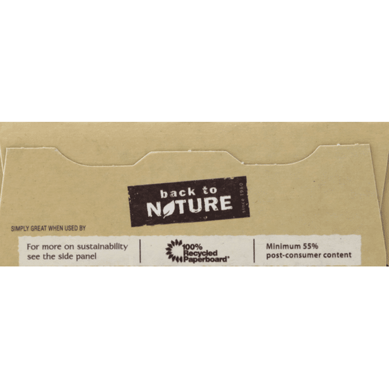 Back To Nature Organic Stoneground Wheat Crackers 6 Oz Instacart