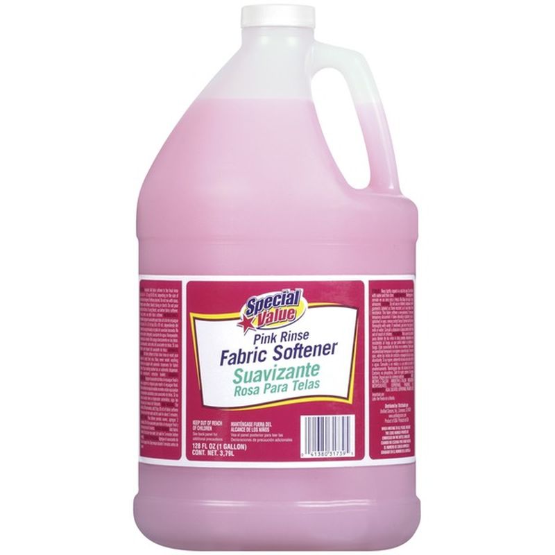 Special Value Pink Rinse Fabric Softener (128 oz) Instacart