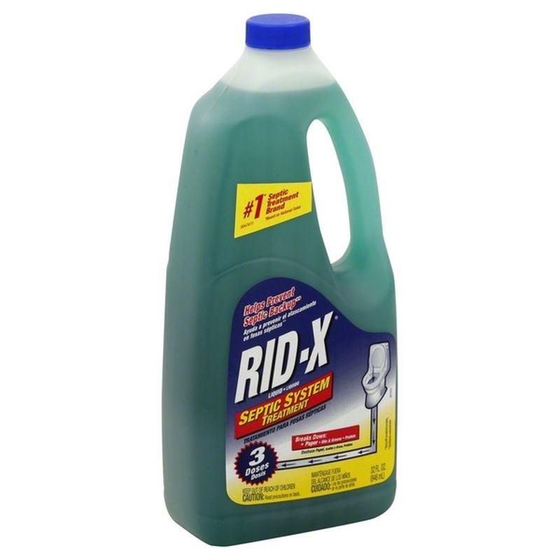RidX Liquid Septic System Treatment, 3 Doses (32 oz) Instacart