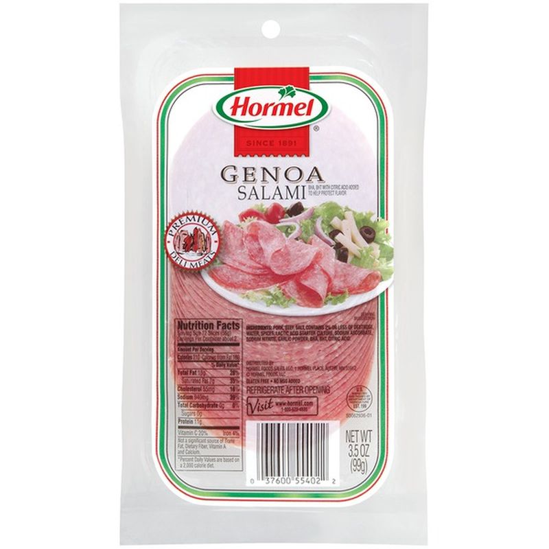 Hormel Genoa Salami (3.5 oz) Delivery or Pickup Near Me Instacart