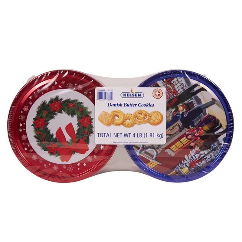 Kelsen Imported Danish Butter Cookies (each) from Costco Instacart