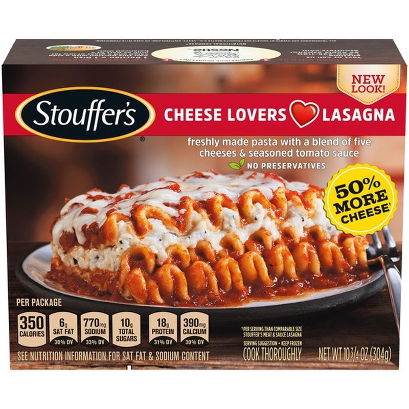 Stouffer's Cheese Lovers Lasagna Frozen Meal (10.75 oz) from Safeway