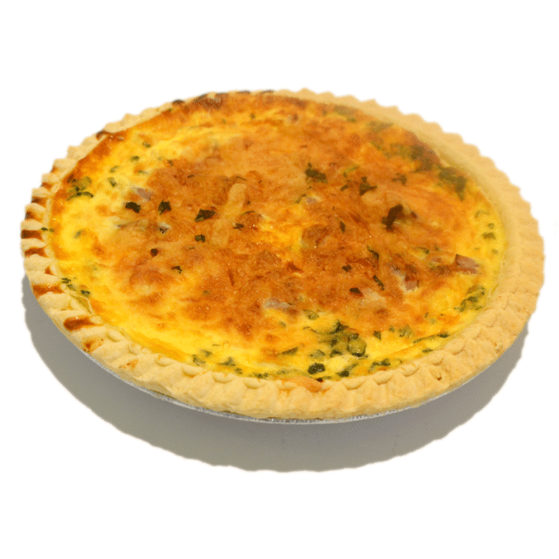 Housemade Ham & Swiss Quiche