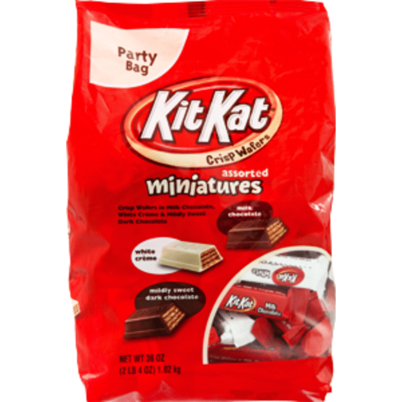 Kit Kat Assorted Miniatures Party Bag (36 oz) Instacart