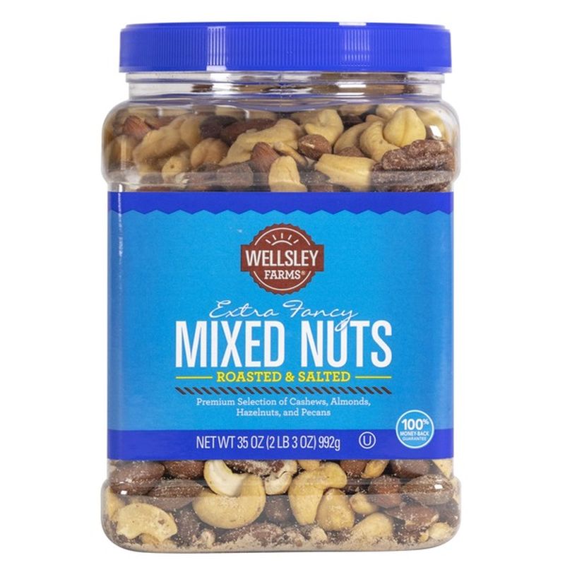 Wellsley Farms Roasted & Salted Extra Fancy Mixed Nuts (2 lb) from BJ's