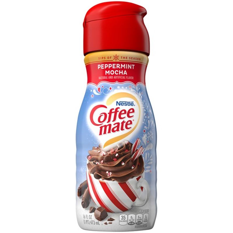 Nestlé Coffee Mate Peppermint Mocha Liquid Coffee Creamer (16 fl oz) from Publix - Instacart