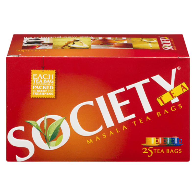 Society Tea Masala Tea Bags (50 g) Instacart