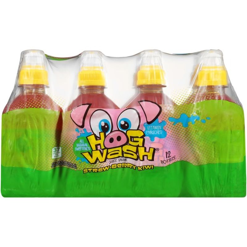 Hog Wash StrawBerry Kiwi Juice Drink (10 fl oz) Instacart