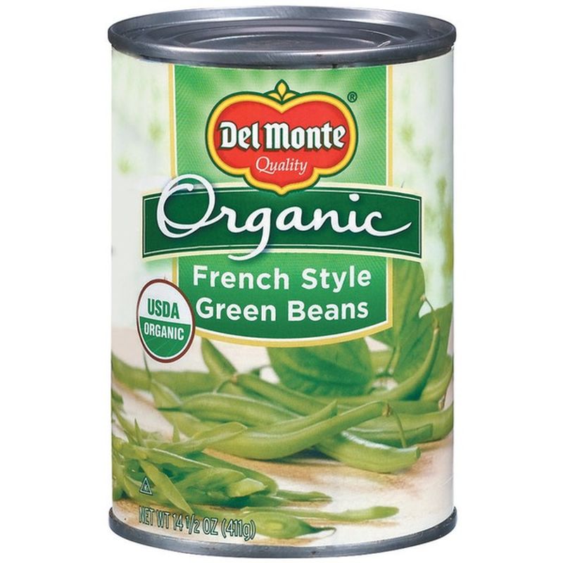 Del Monte Organic French Style Green Beans (14.5 oz) Instacart