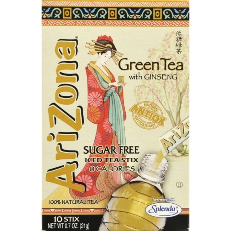 AriZona Green Tea Stix Ginseng and Honey (0.7 oz) from Kroger Instacart