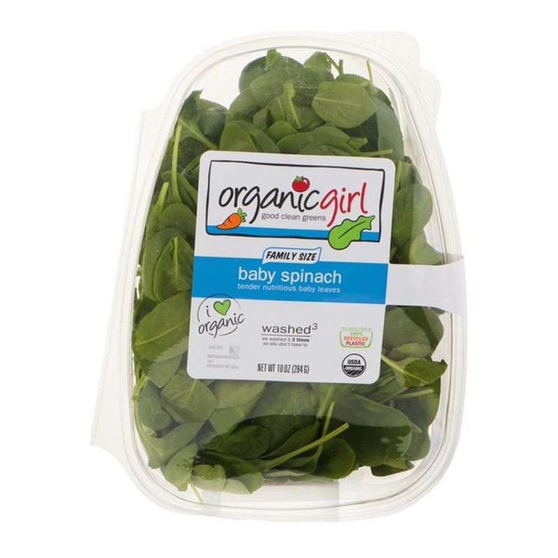 organicgirl Baby Spinach (10 oz) from Plum Market - Instacart