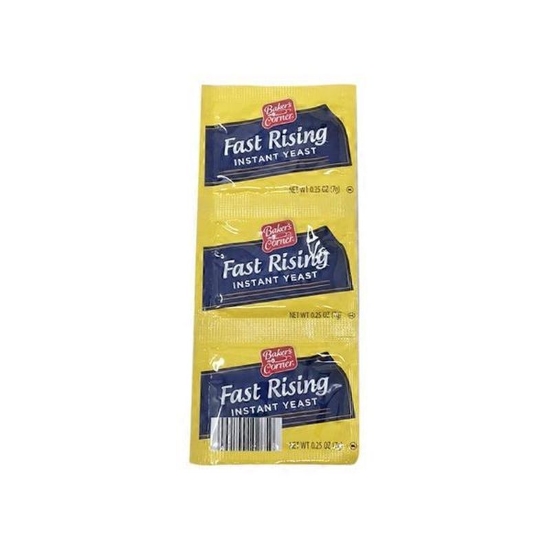 Baker's Corner Fast Rising Instant Yeast (0.75 oz) Instacart