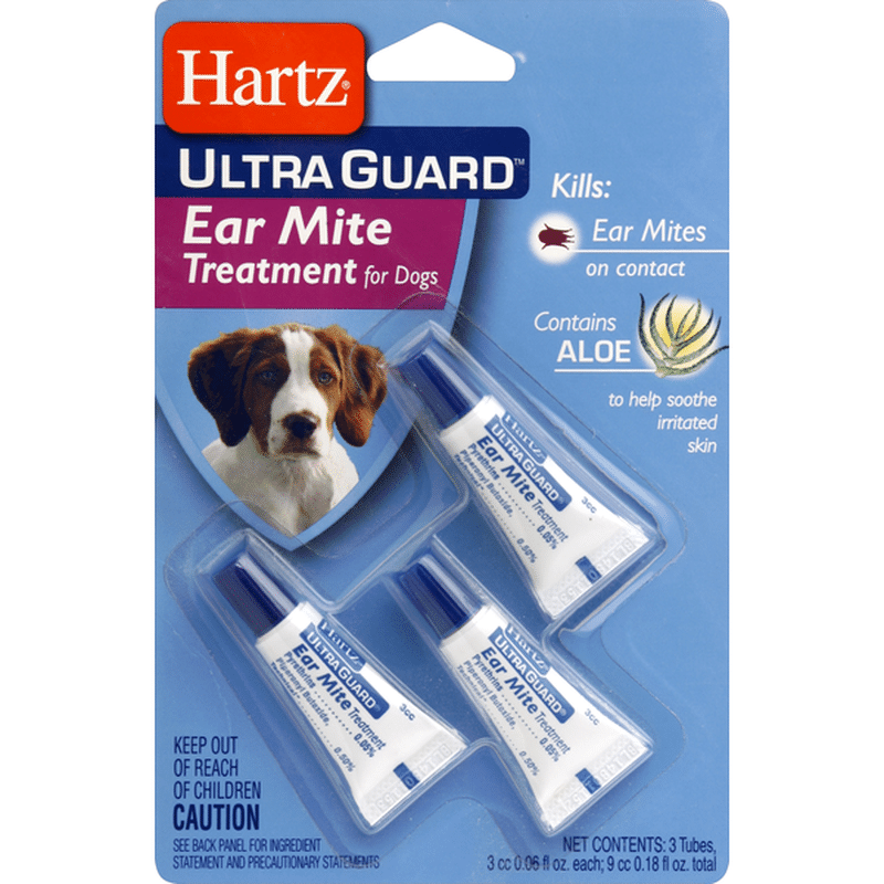 hartz ear mite treatment for cats