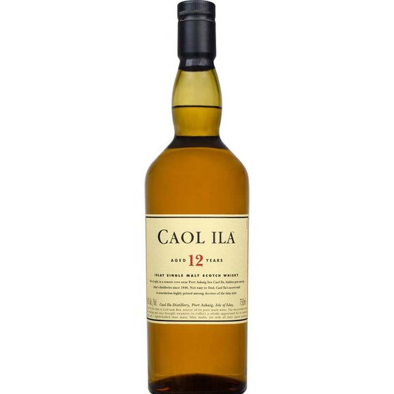 Caol Ila 12 Year Old Single Malt Scotch Whisky 750 Ml Instacart