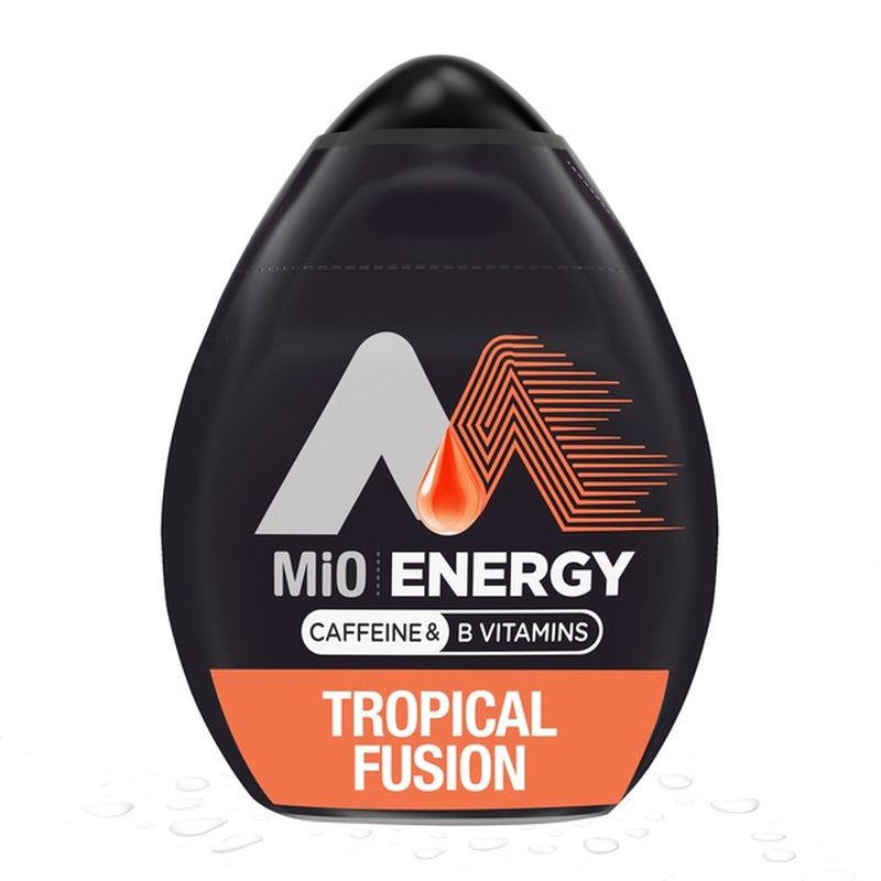 MiO Tropical Fusion Naturally Flavored Liquid Water Enhancer with Caffeine & B Vitamins (1.62 fl