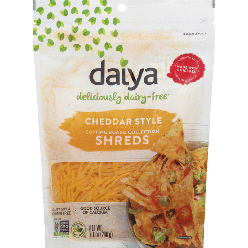 Daiya Cheese Shreds Cheddar Style 7 1 Oz From Kroger Instacart