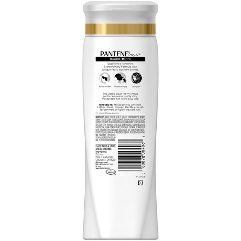 Pantene Classic Clean 2In1 Shampoo & Conditioner